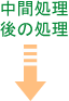 中間処理後の処理